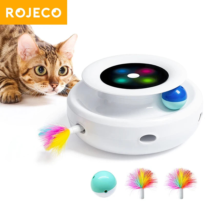 Interaktives Katzen Spielzeug – Automatischer Smart Ball für Katzen